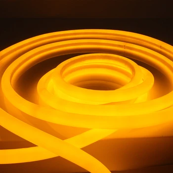 

Round 360 practical LED neon light with AC 220V 230V 240V flexible neon tube decorative rope lighting waterproof outdoor