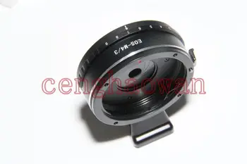 

EF Lens to Micro M4/3 Adapter ring built in Aperture with tripod for G3 GH1 gh4 GF1 GF3 gf5 E-PL3 EPL5 EM5 EM1 EM10 camera
