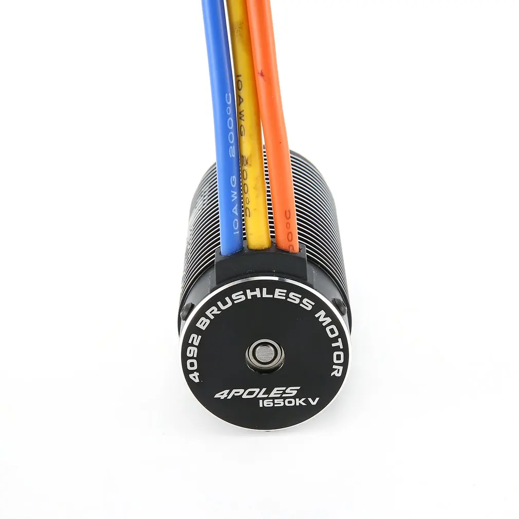 Rocket 4092 1420KV бесщеточный Бессенсорный двигатель 4 полюса Бессенсорный двигатель для 1/8 RC Дрифт гоночная модель запчасти для автомобилей