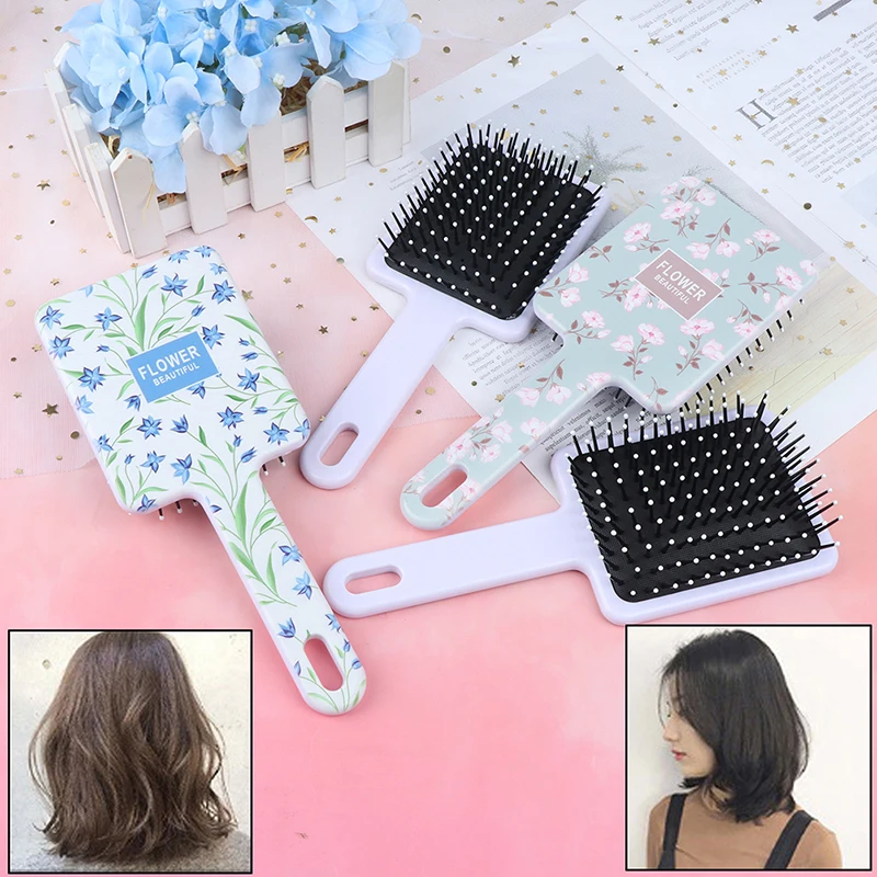 Hair Brush Scalp Massage Comb Anti-static Hairbrush Airbag Comb Flat Square Comb Massage Hair Brush Salon Hair Styling Tools