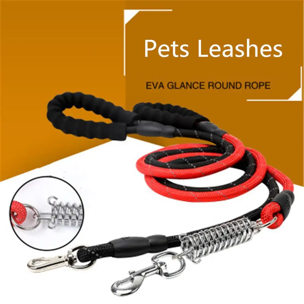 

Durable Nylon Dog Leash 1.5M Reflective Pet Harness Leashes Dog Walking Training Lead Cats Dogs Leashes Strap Puppy Belt Rope