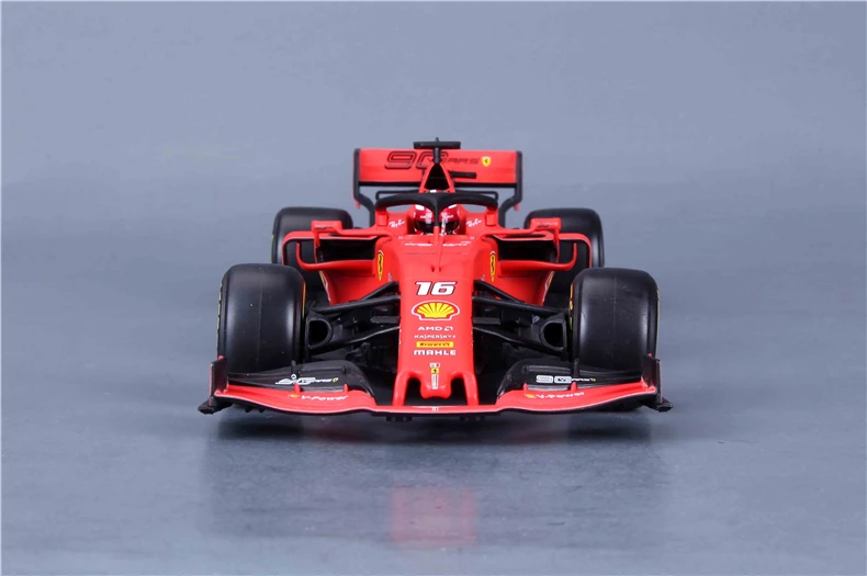 Bburago 1:18 F1 SF90#5 Sebastian Vettel#16 Charles Leclerc гоночный литой автомобиль