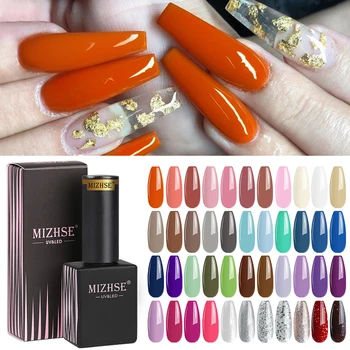 

MIZHSE 72 Colors Gel Varnish 15ml Clear With box Builder Gel Nail Form Tips Camouflage Gel Polish Hybrid Nails Art