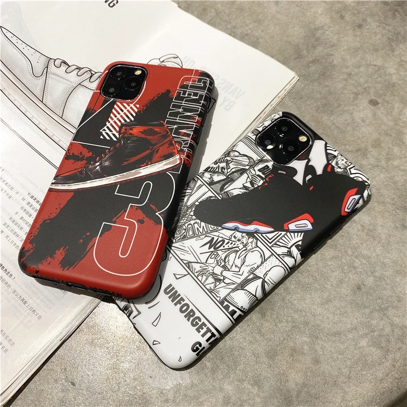 Горячая 23 Jordan Air Fly мужские ботинки для баскетбола чехол для iPhone 11 pro X XS MAX XR 7 8 Plus sport AJ Comic Мягкий силиконовый чехол