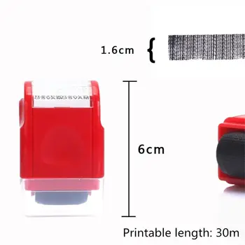 

Identity Theft Protection Roller Stamp Protect Your ID Privacy Confidential Data