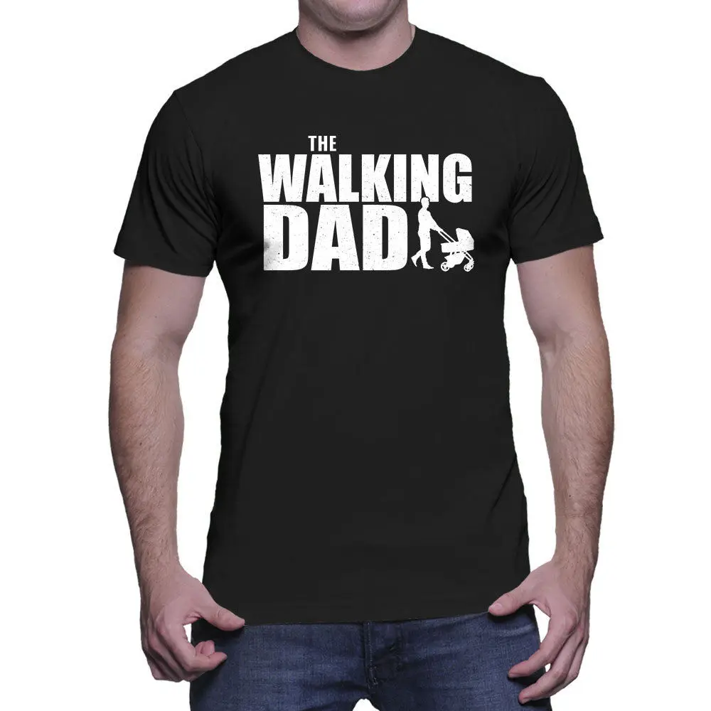 

Walking Dad - Father's Day New Daddy Pops Stepfather Zombie Mens T-Shirt