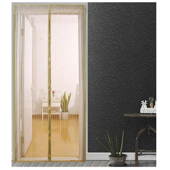 

Summer Anti Fly Mosquito Insect Door Screen Net Mesh Custom Made Magic Magnetic Window Screen Curtain Door Mesh