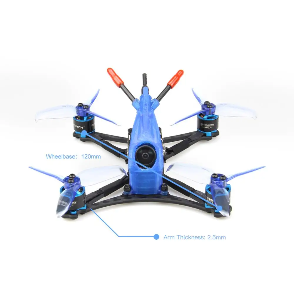 HGLRC Parrot120 Pro 120 мм F4 зубочистка FPV гоночный Дрон PNP BNF с мотором 1106 Caddx. us Turbo Eos2-Flysky XM