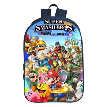 

Hot Sale Children School Bags Cartoon Super Mario 3D Printing Backpacks For Boys Girls Mario Bros Bag Students Birthdays Gifts