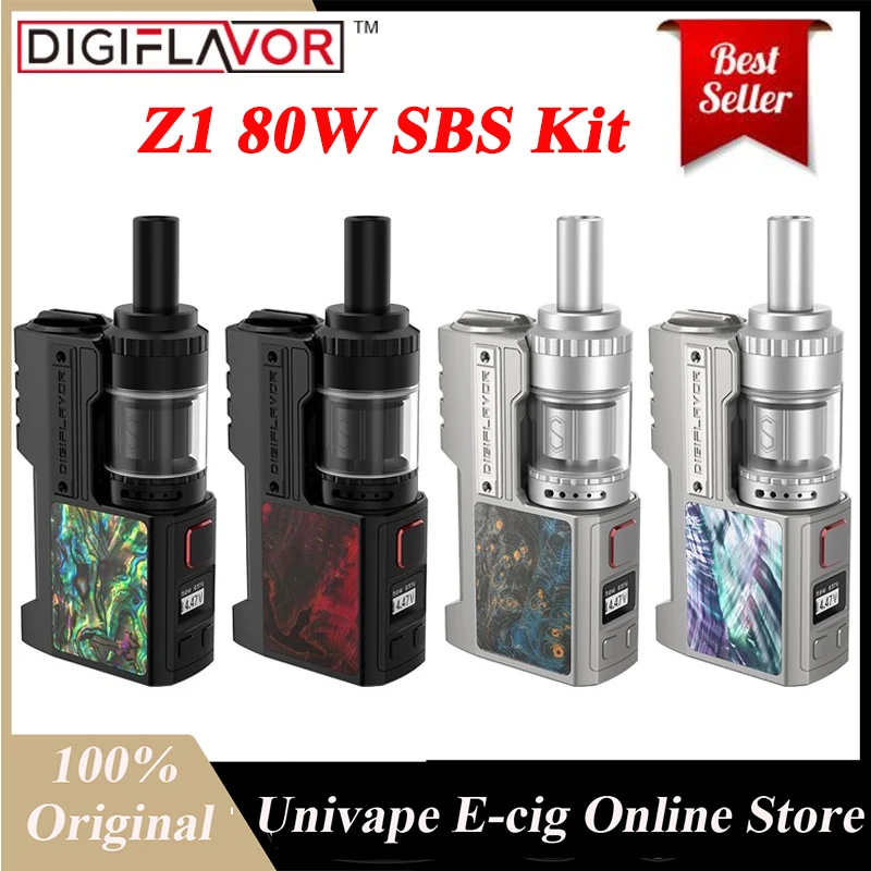 Набор для вейпа Digiflavor Z1 SBS с одной батареей 18650 максимальная мощность 80 Вт