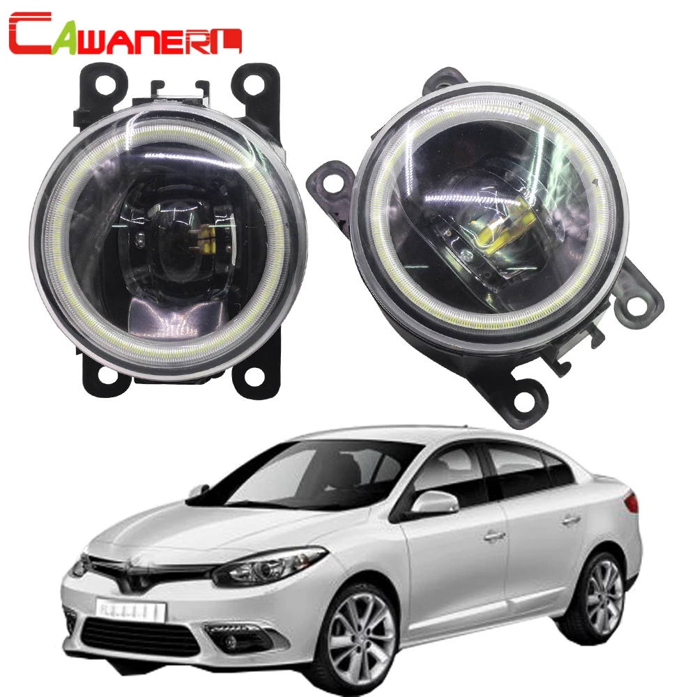 

Cawanerl для Renault Fluence L30 седан 2010 2011 2012 2013 2014 2015 стайлинга автомобилей светодиодный лампы Противотуманные фары светильник Ангел глаз DRL 12V 2 шт.