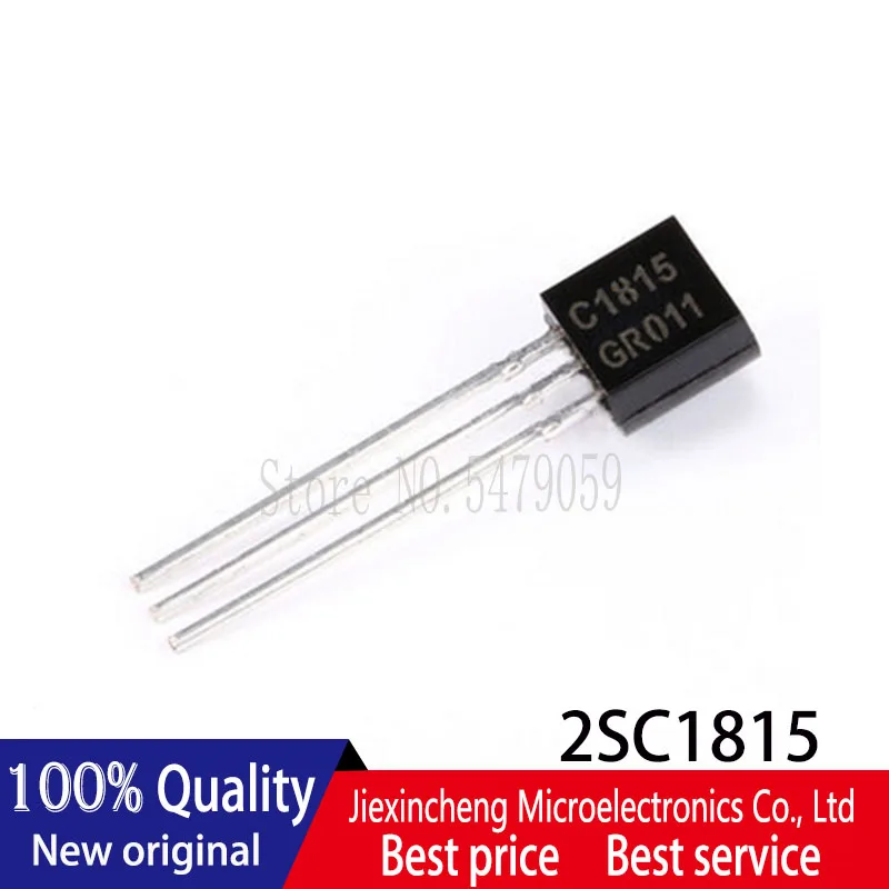 100 шт 2N5088 5088 2SC1815 C1815 2SA1015 A1015 TO92|Запасные части| |