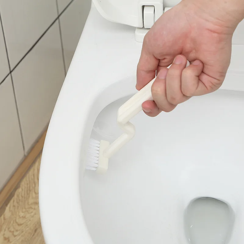 Japanese toilet edge cleaning brush toilet bottom edge brush toilet