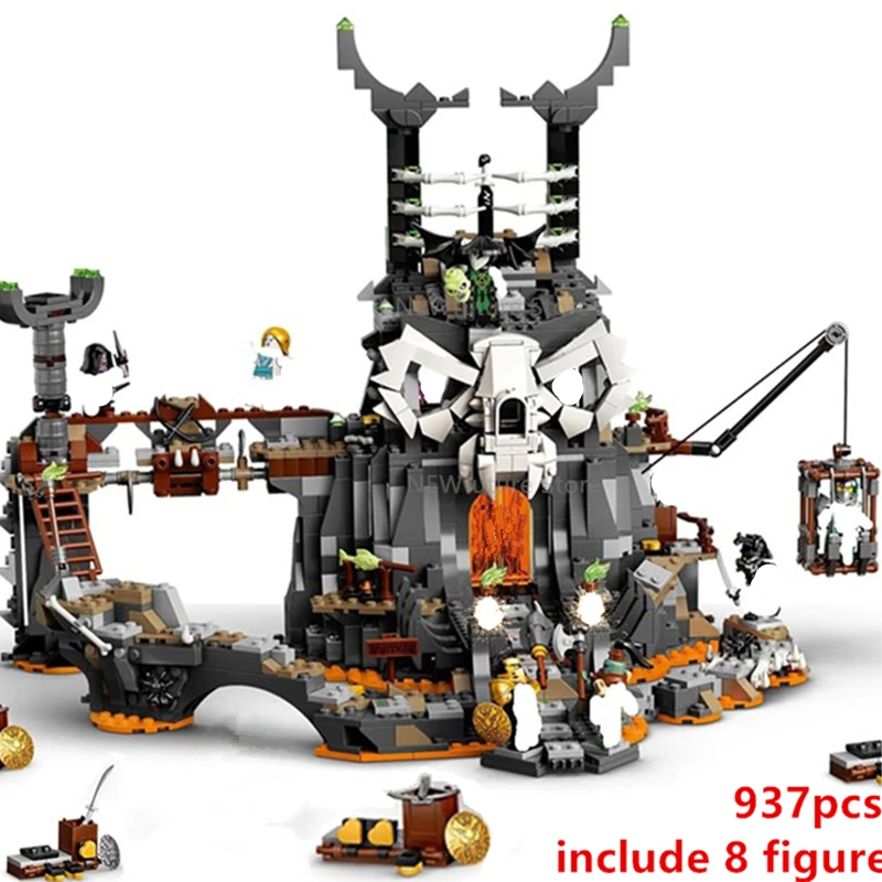 

New 2020 Ninjag TV series Skull Sorcerer Dungeon Cole Season 12-14 Building Blocks Classic Model Sets Bricks Kids Kits 71722