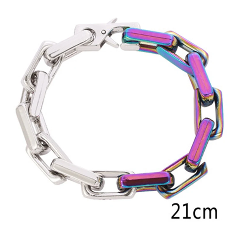 Louis Vuitton Ceramic Chain Bracelet Rainbow for Men