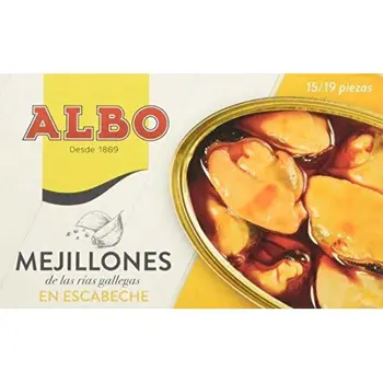 

Mejillones en Escabeche 14/19 piezas