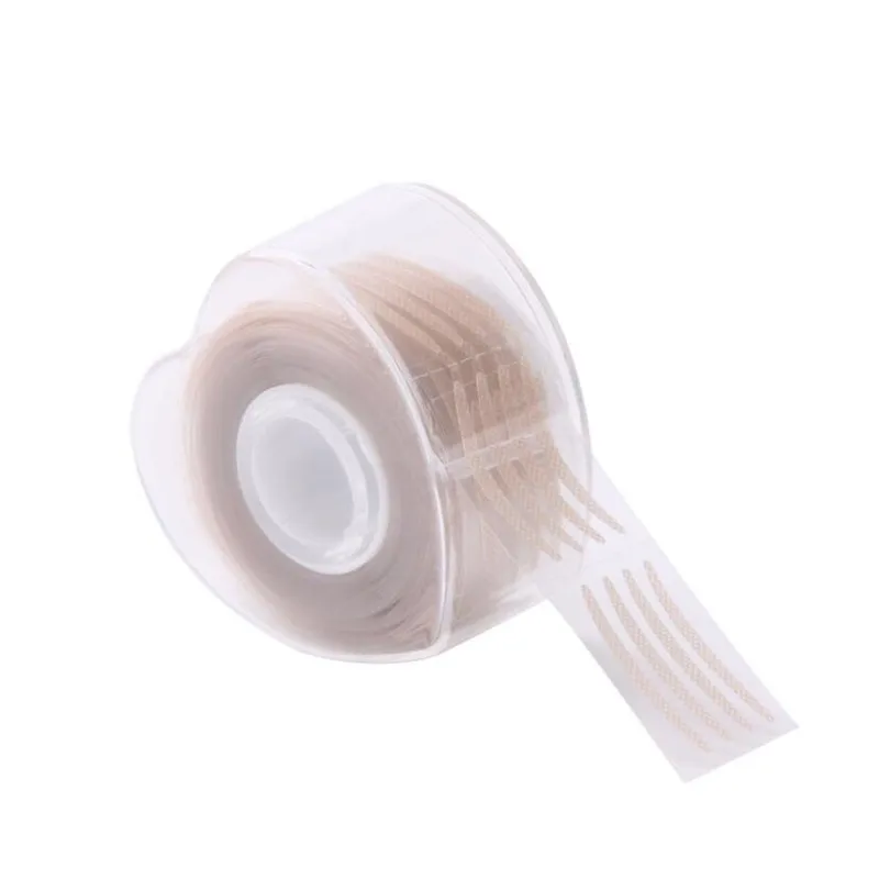 Fiber Invisible Double Side Adhesive Heart-shaped Eyelid makeup Stickers Transparent Double Eyelid Tapes Tool 600 Stickers/roll double fold eyelid tape