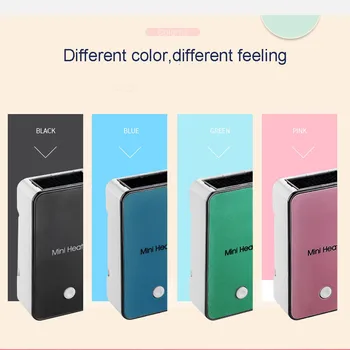 

Mini Portable Electric Heater Fan Heater Desktop Household Wall Handy Heating Stove Radiator Warmer Machine For Winter#g40