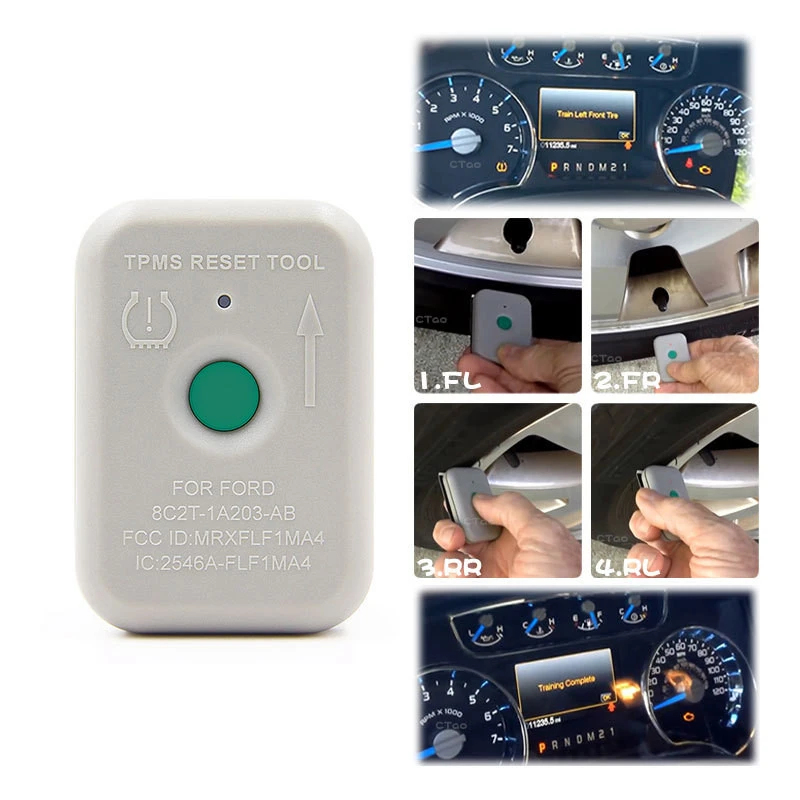 Tire Presure Monitor System Activation Tool For Ford Tpms Sensor Waterproof Tyre Pressure Sensor Car Security Tpms Reset Tool Tire Pressure Alarm Aliexpress