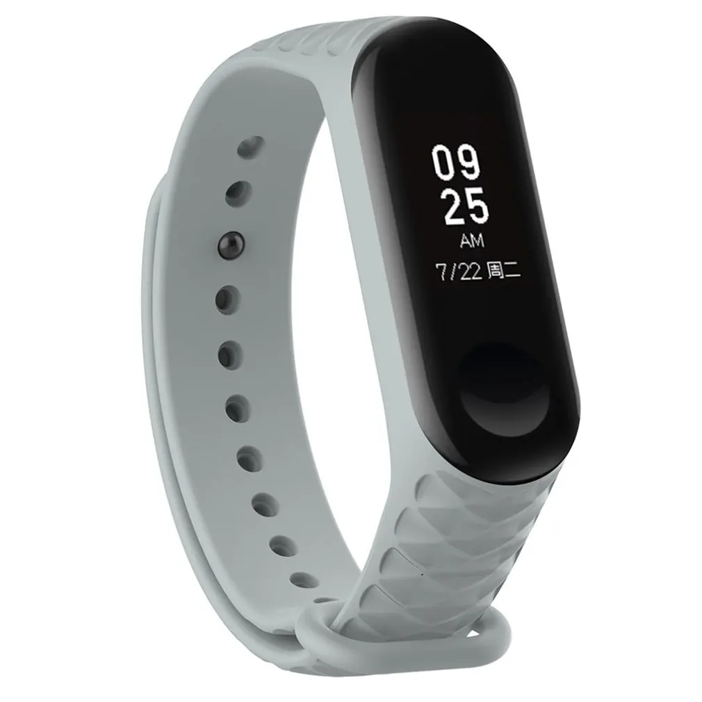 Браслет для xiaomi mi Band 3 4 спортивный ремешок часы силиконовый ремешок для xiaomi mi band 3 4 браслет mi band 4 3 ремешок
