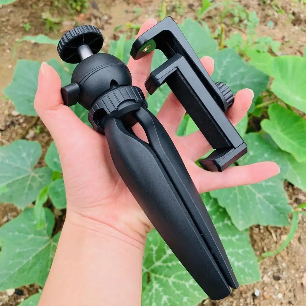 XILETU XS-20B мини телефон штатив Настольный смартфон держатель для крепления держателя подставка w Съемная Ballhead для iPhone X/8/7 Plus huawei