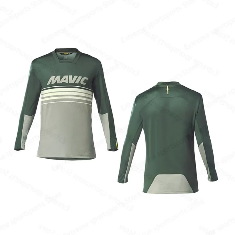 

New Mavic mountain biker motorcycle racing T-shirt men's bicycle Crossmax shirt sweat-proof summer riding downhill jersey Racing