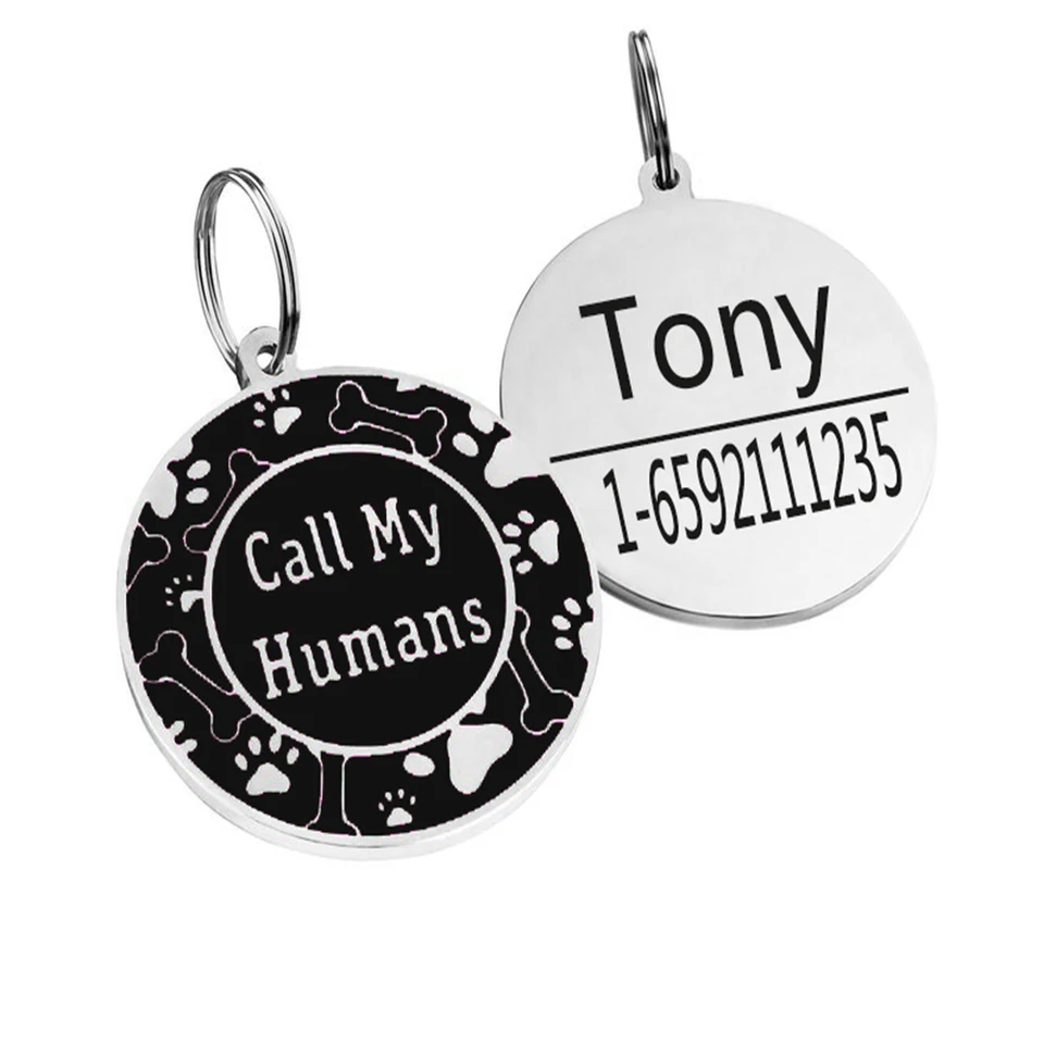 custom dog tags for humans