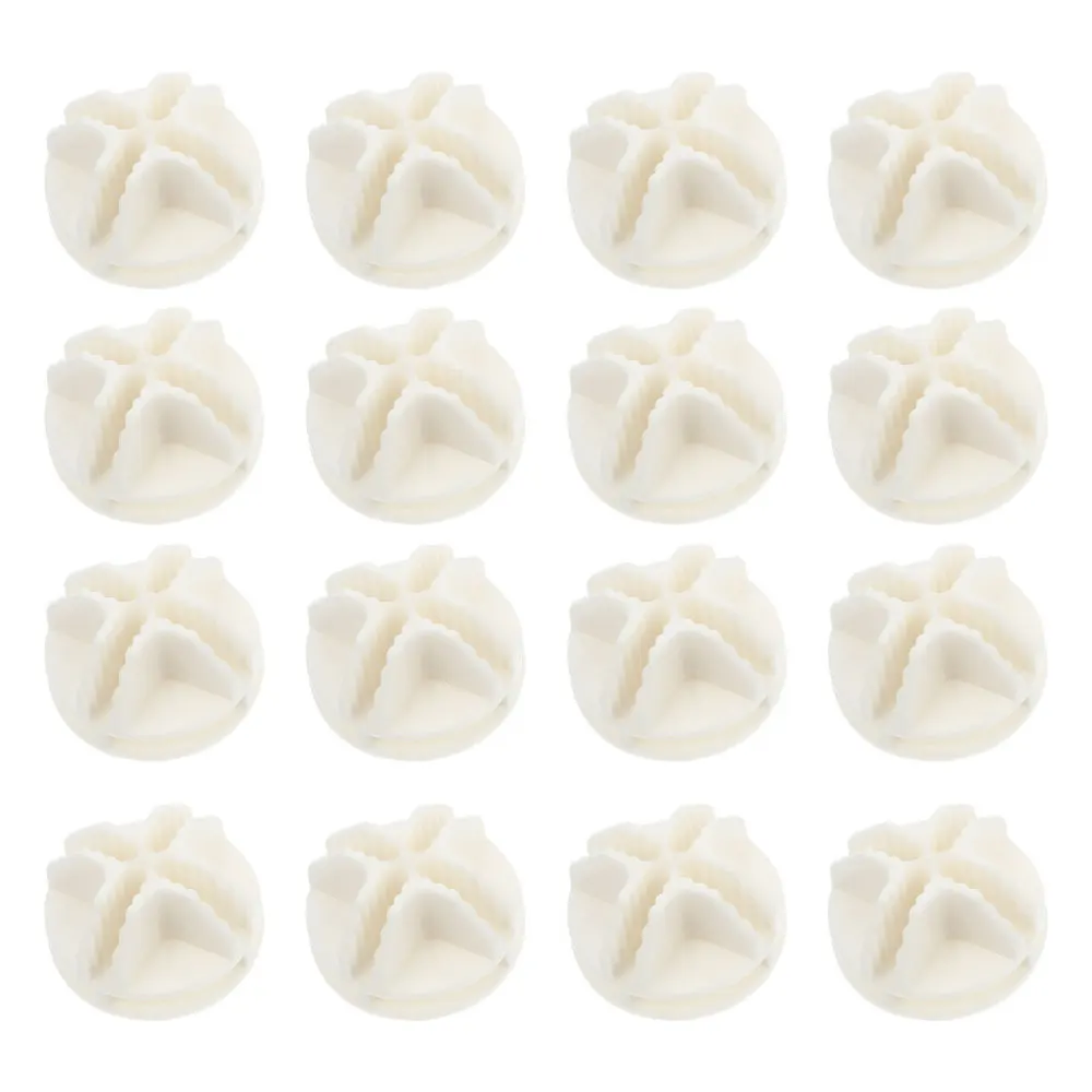 

20pcs Fixing Buckles Practical Creative Plastic Durable Household Multifunction Fixed Buttons for Rack Closet Cabinet