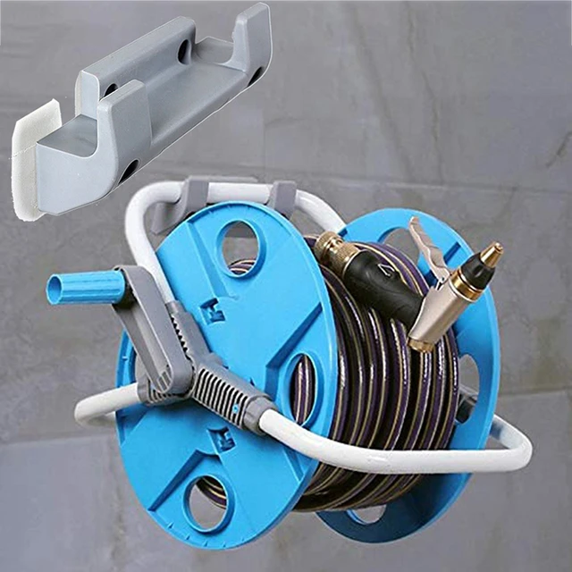 1pc Garden Hose Reel Holder Wall Mounted Hanger Storage Hook Rack Reel Pipe  Holder with 4pcs Expansion Screws - AliExpress