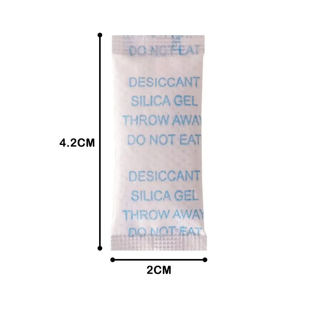 20/50/100 Pack 0.5g Non-Toxic Silica Gel Sachet Desiccant Damp Kitchen Room Living Moisture Dehumidifier Accessorie Absorber Bag 5