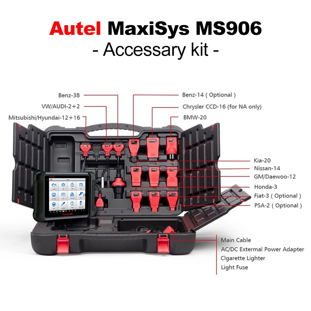 Autel MaxiSys MS906 OBD2 сканер для автомобиля диагностический ключ Программируемый