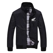 Honda Wing Print Jacket 2021 Autumn Winter new Fashion Men's Jacket Windbreaker Bomber Jacket Men's Honda Clothing Coats