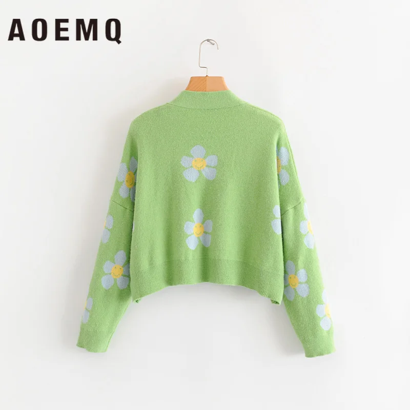 AOEMQ Women cardigan Female Sweaters 