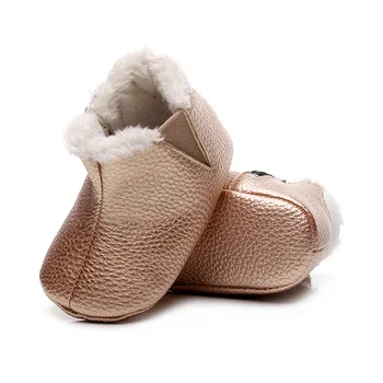 

6colors Ankle Boots for Girls Children's Boots Waterproof Fur Plus Velvet Warm Booties for Babies Snow Winter Boots Kids' Shoes