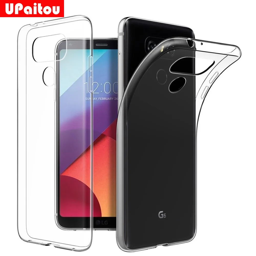 Прозрачный ТПУ чехол UPaitou для LG G2 G3 G4 G5 SE G6 Plus G7 прозрачный мягкий Sinicon + |