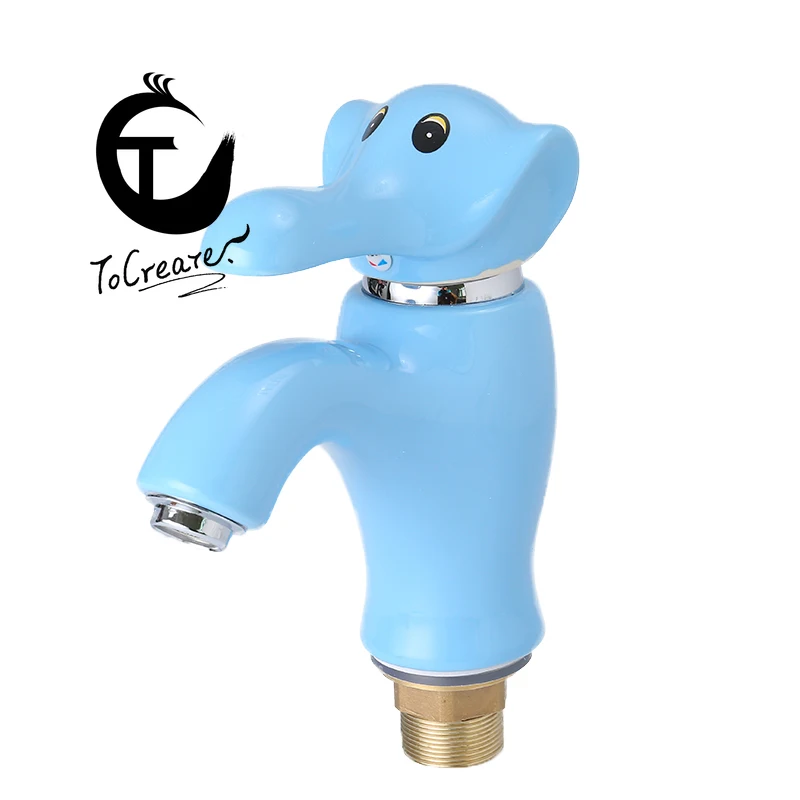 

Single Handle Child Bathroom Hot/Cold Water Mixer Taps Brushed Chrome Basin Faucet Bathroom Kitchen Deck Mounted Basin Faucet