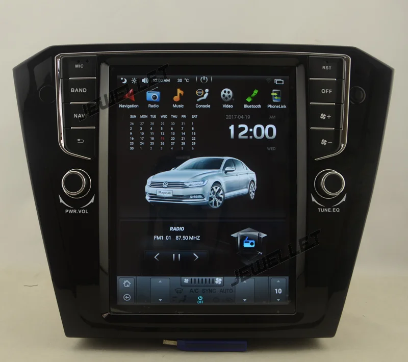 10," tesla стиль вертикальный экран android 9,0 шесть ядер автомобиля gps Радио Навигация для VW Passat