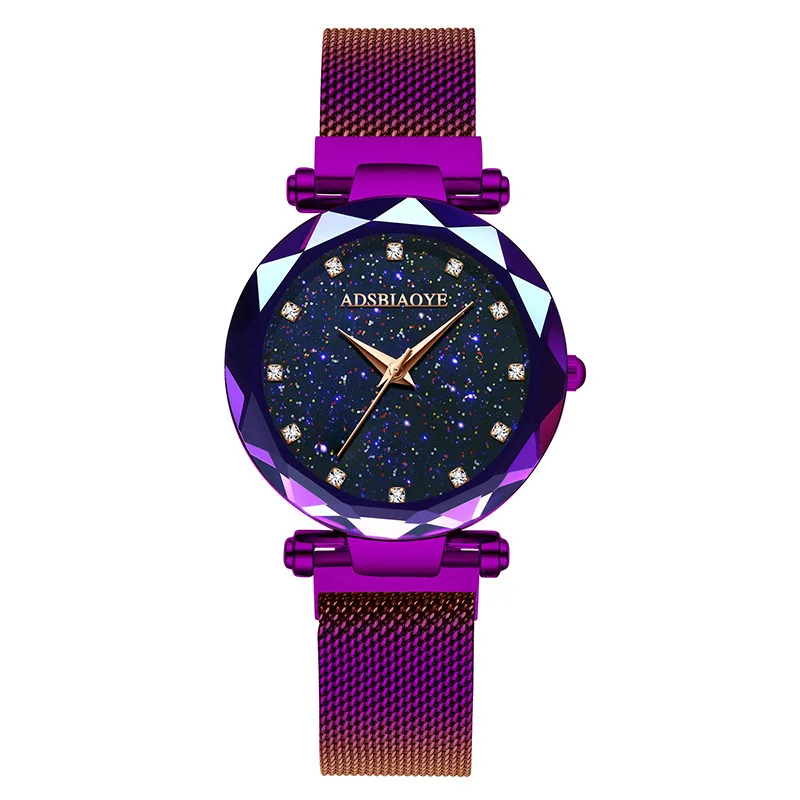 

Douyin Hot Selling Ada When Star Watch Women's Fashion Waterproof Celebrity Style New Style Korean-style Simple Watch