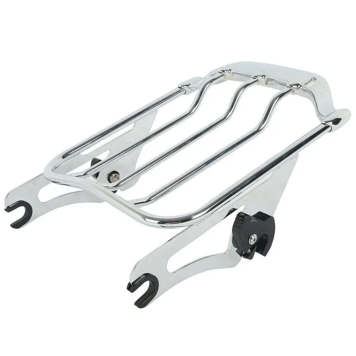 Motorcycle Two Up Luggage Rack For Harley Touring Road Glide Street Glide FLHR FLHT 2009- Air Wing