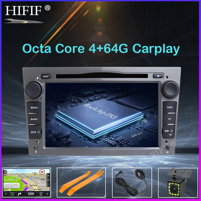 DSP Автомобильный мультимедийный плеер GPS Android 10 2 Din DVD Automotivo для