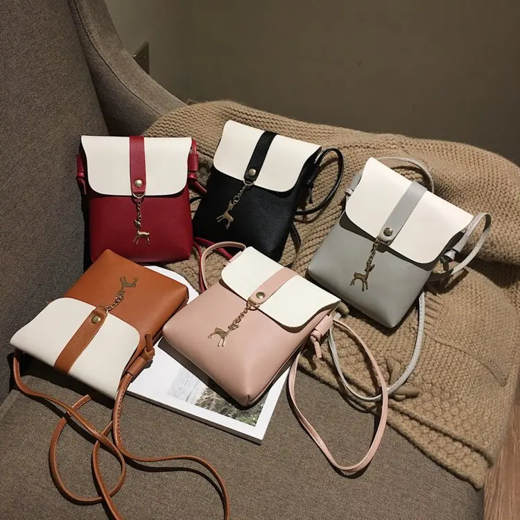 

2019 New Style Casual Shoulder Bag Shoulder Versatile MORI Series Square Sling Bag Verticle Simple Women's Phone Coin Purse
