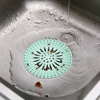 

Soft Silicone Sink Stopper Filter/Multi-function Deodorant Floor Drain Plug/Rubber Bath - Bath Drain Filters/Universal Hair Save