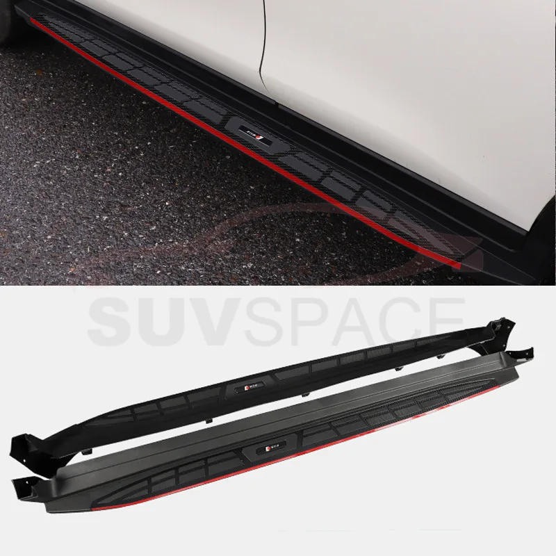 

Aluminium side step running board Nerf bar Fit FOR Nissan X-Trail Rogue 2014 2015 2016 2017 2018
