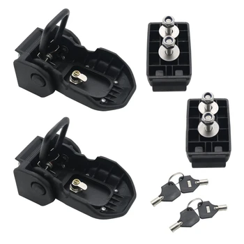 

1 set suitable for JEEP JL original hood buckle hood lock kit (Jeep JL) Car Bumper Security Hook Lock Clip Kit