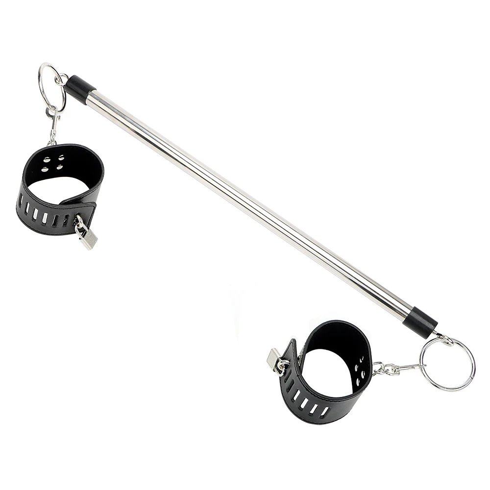 Bondage Bdsm Restraint Kit Stainless Steel Expandable Bar Slave Handle  Ankle Cuffs Fetish Restraint Set Couple Sex Toy 230719 From Zhengrui09,  $17.38