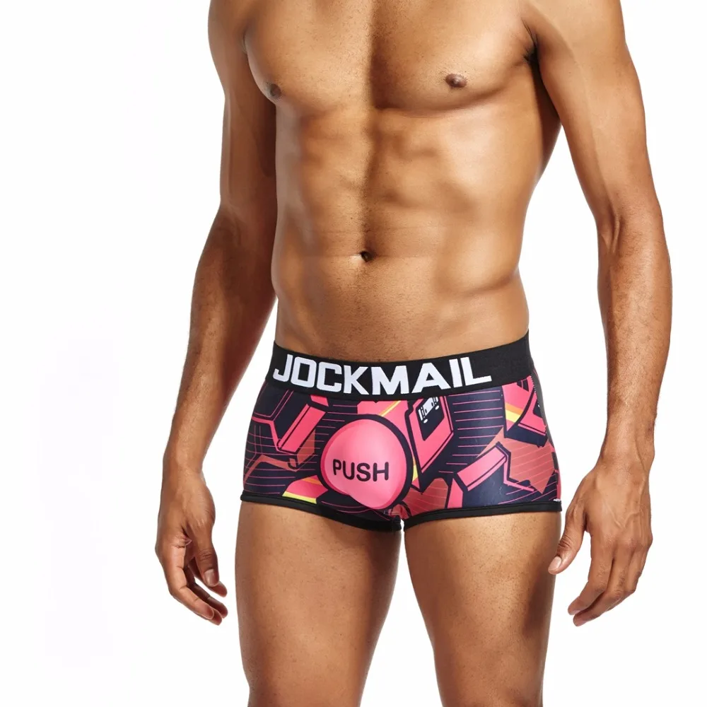 JOCKMAIL, фирменное Мужское нижнее белье, боксеры, шорты, сексуальные мужские трусы, трусы, calzoncillos hombre, боксеры marca cuecas, боксеры для геев, нижнее белье