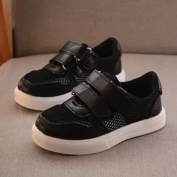 

Children summer shoes 2020 girls boys casual shoes breathable mesh kids sneakers white chaussure enfant garcon fille