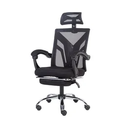 Chaise de jeu inclinable de haute qualité, chaise pivotante, pour ordinateur de bureau, dortoir, Internet, LOL, café 