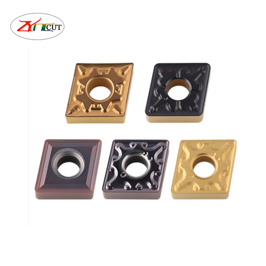 CCMT060204 CCMT09T304 CCMT120404-MA универсальный токарный инструмент лезвие для стальных деталей PVD вставка с твердосплавным покрытием