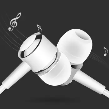 

Test-Stereo Earphones For Xiaomi For Samsung In Ear Handsfree Headphones 3.5mm Plug For PC Mp3 Android Phone